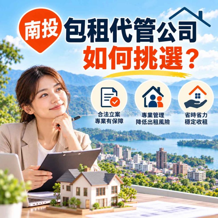 Read more about the article 南投【包租代管公司】如何挑選？