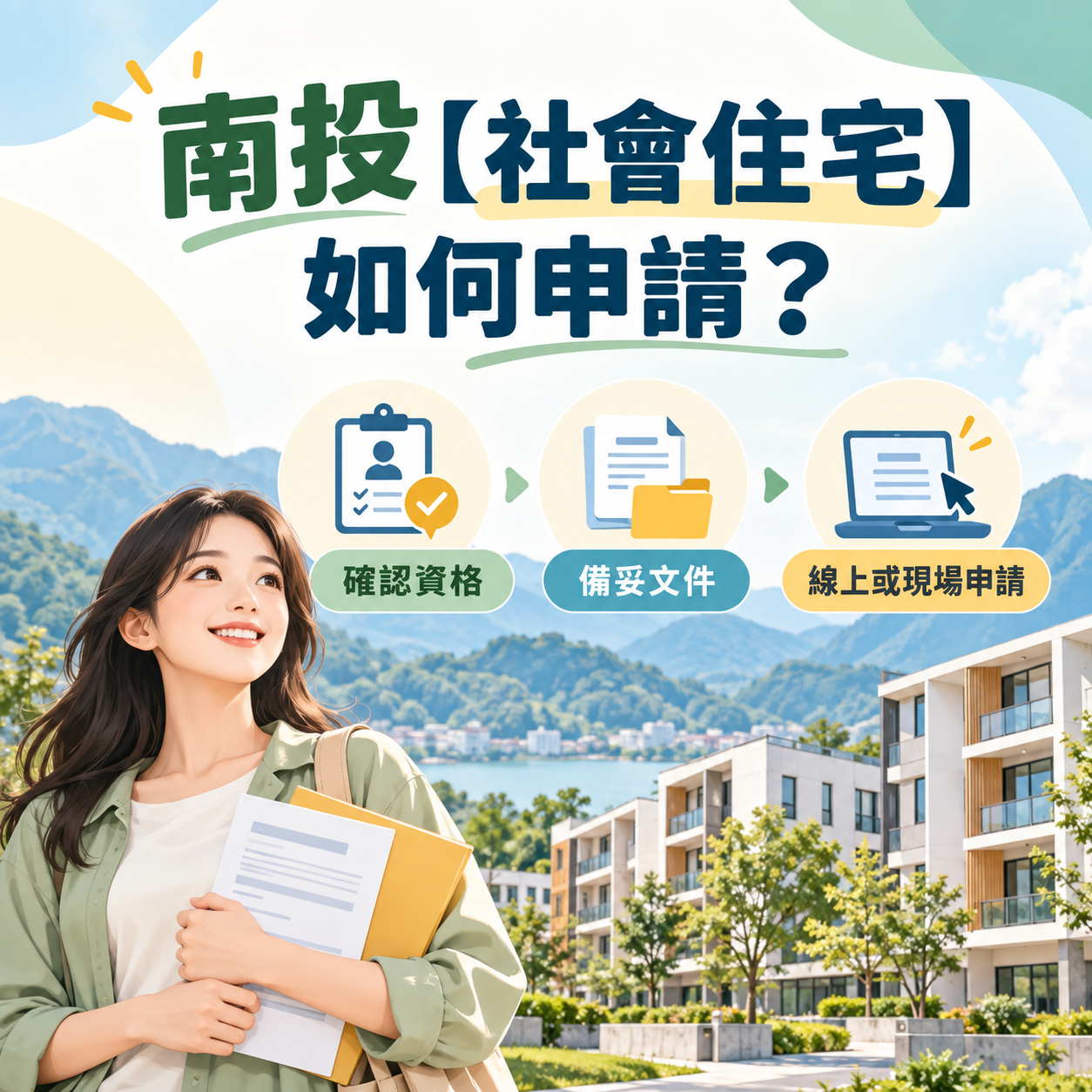 Read more about the article 南投【社會住宅】如何申請？