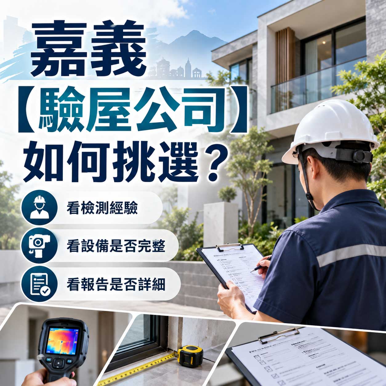 Read more about the article 嘉義【驗屋公司】如何挑選？
