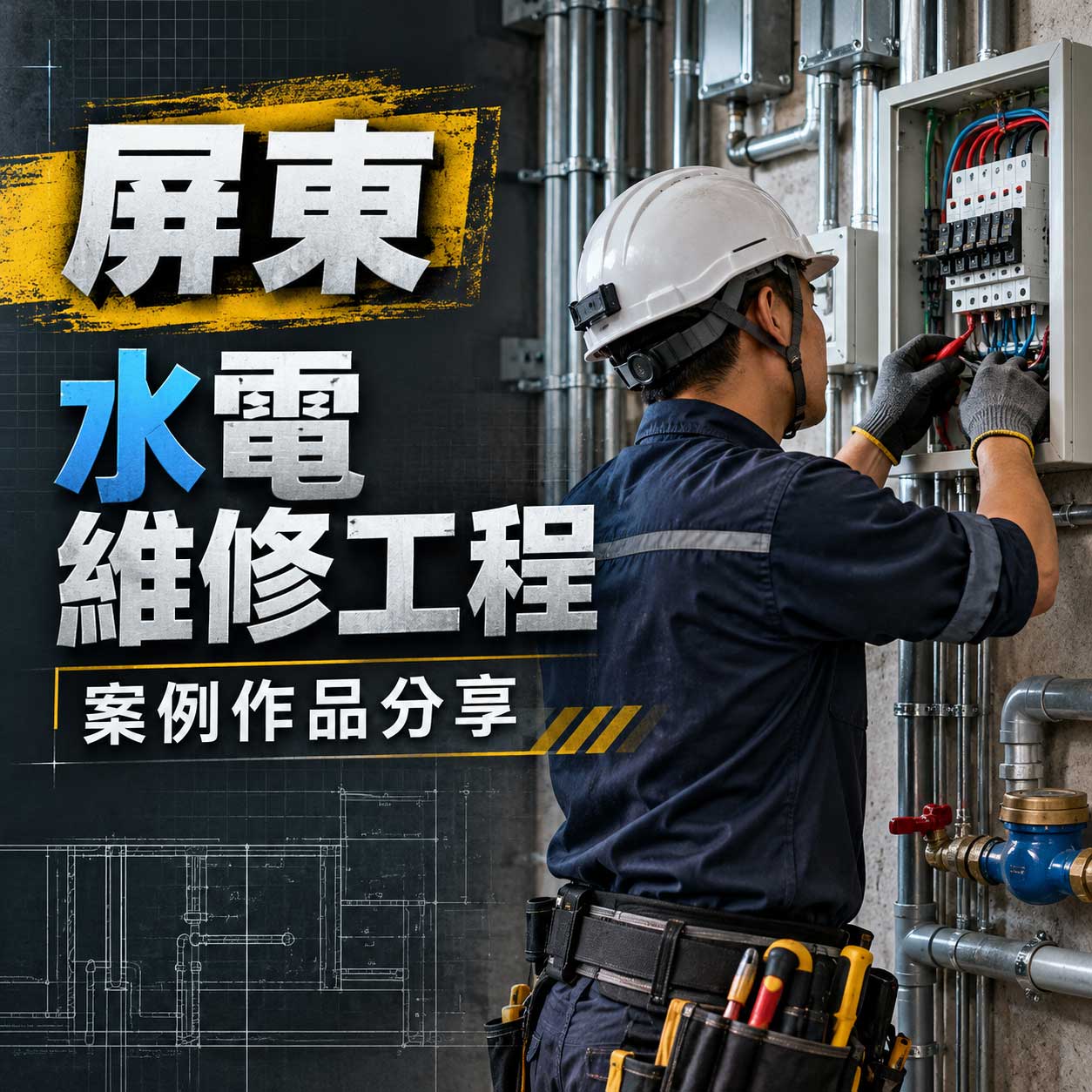 Read more about the article 屏東【水電維修工程】案例作品分享！