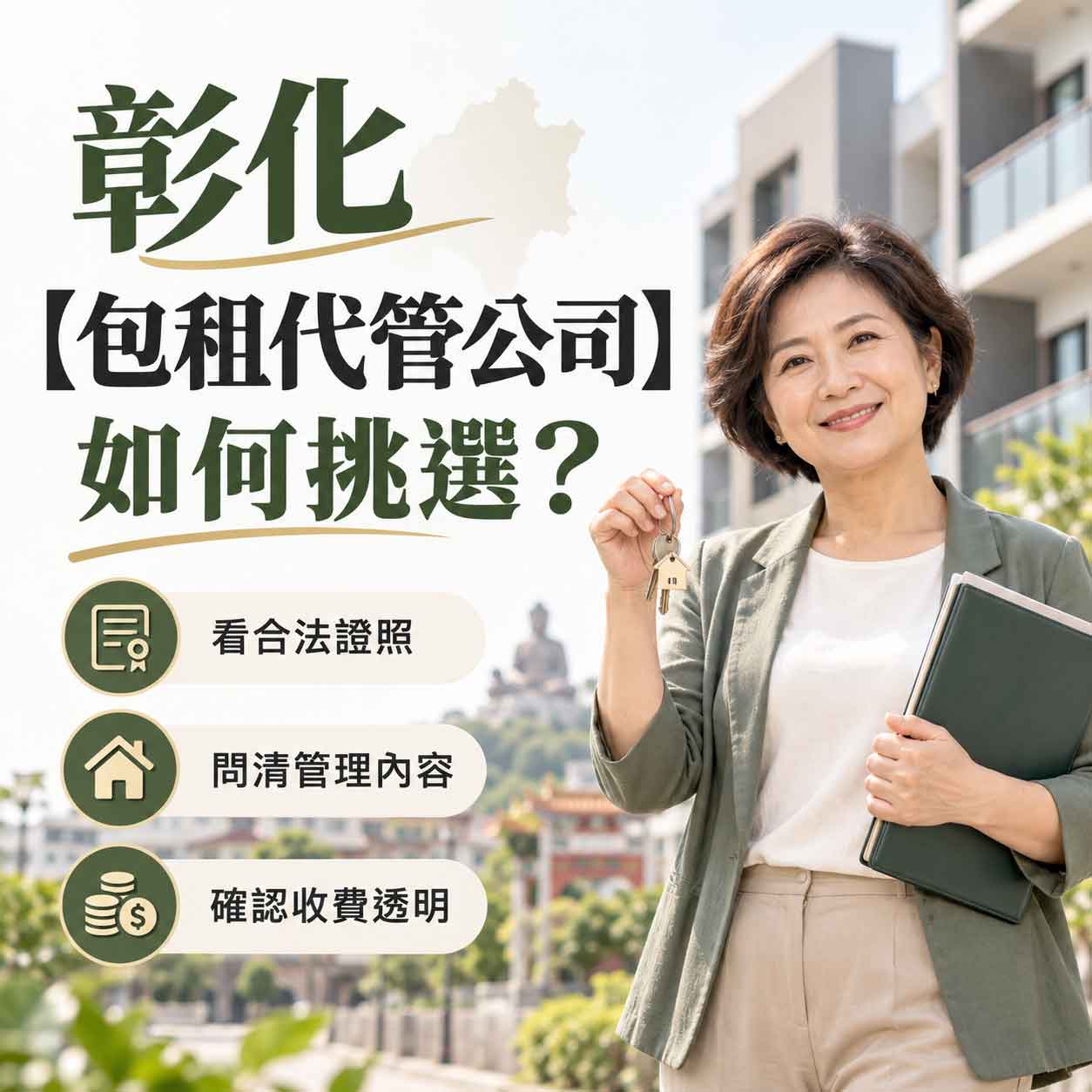 Read more about the article 彰化【包租代管公司】如何挑選？