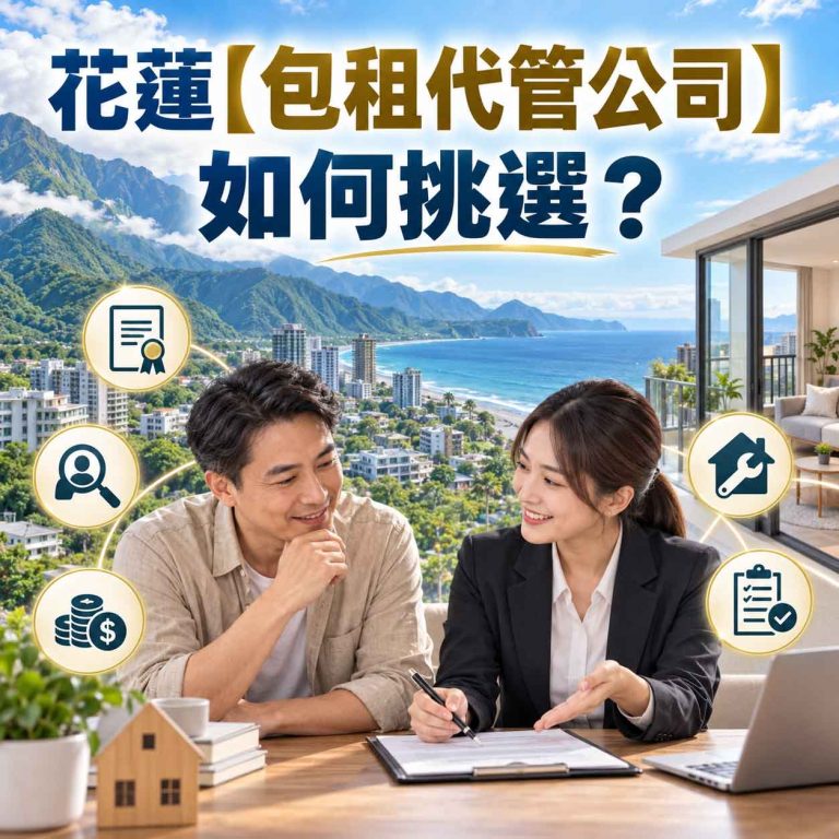 Read more about the article 花蓮【包租代管公司】如何挑選？