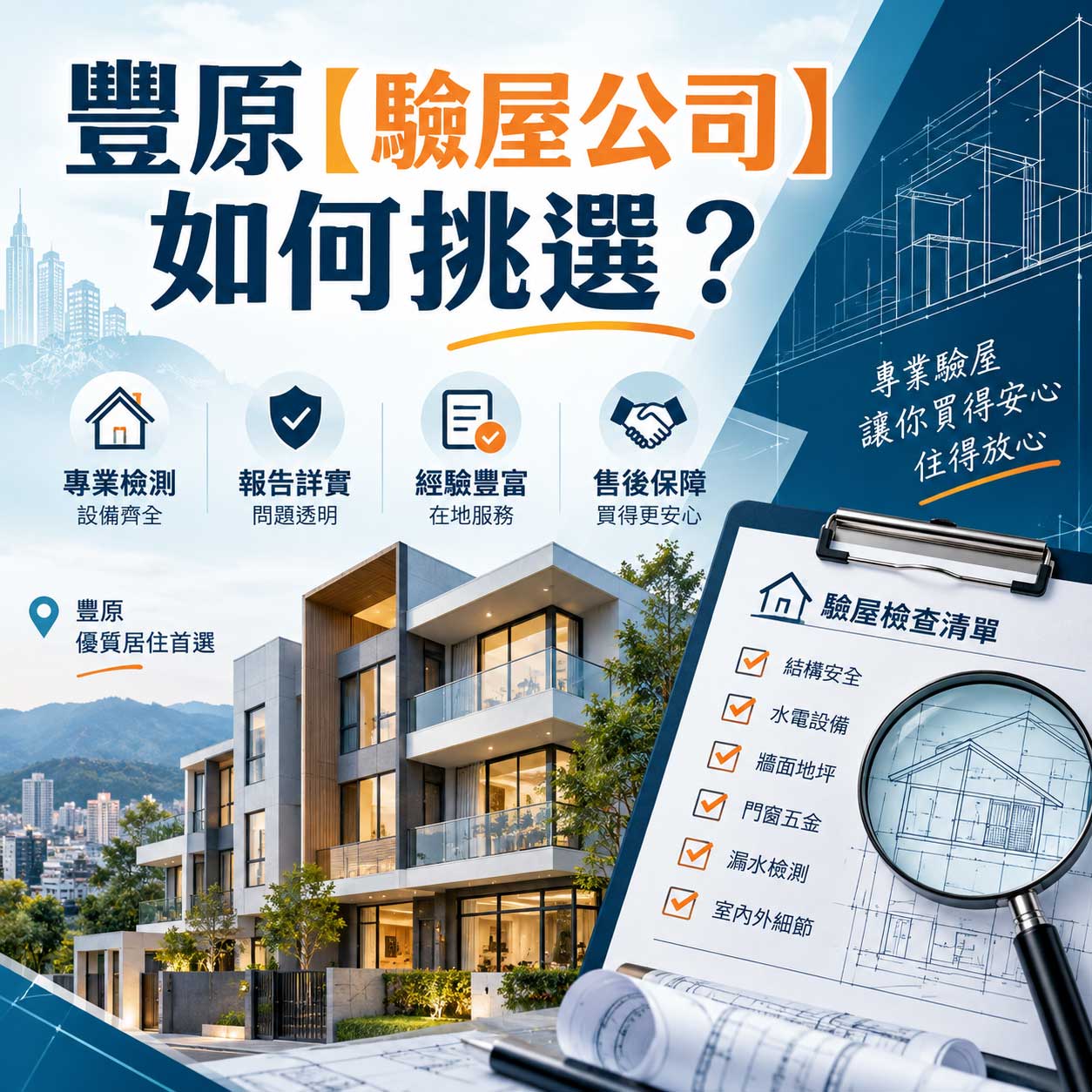 Read more about the article 豐原【驗屋公司】如何挑選？